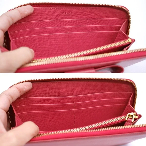 🍓PRADA Saffiano Wallet - Picture 5 of 11